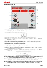 Preview for 13 page of Jackle conMIG 400 Operating Manual