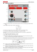 Preview for 39 page of Jackle conMIG 400 Operating Manual