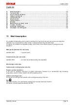 Preview for 18 page of Jackle dualMIG 250 E Operating Instructions Manual