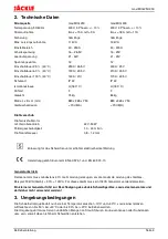 Preview for 6 page of Jackle maxiMIG 250 Operating Manual