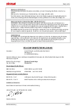 Preview for 3 page of Jackle Plasma 25ci IP23 Operating Manual