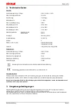 Preview for 5 page of Jackle Plasma 25ci IP23 Operating Manual