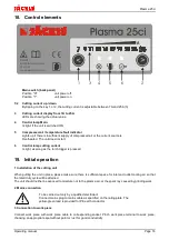 Preview for 20 page of Jackle Plasma 25ci IP23 Operating Manual