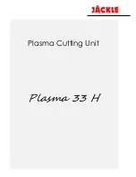 Jackle Plasma 33 H Operating Instructions Manual preview