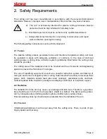 Preview for 6 page of Jackle Plasma 33 H Operating Instructions Manual