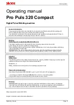 Предварительный просмотр 35 страницы Jackle ProPuls 320 Compact Operating Manual