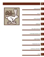 Предварительный просмотр 3 страницы JackRabbit CO-JACK 197+ Owner'S/Operator'S Manual