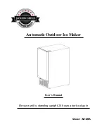 Jackson Grills AZ-20A User Manual preview