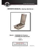 Jackson Grills GSBSEAR-LP Owner'S Manual preview
