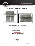 Jackson Grills JLS400-LP Lux Owner'S Manual preview