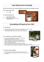 Preview for 6 page of Jackson Grills JLS400 Lux Owner'S Manual