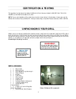 Preview for 4 page of Jackson Grills JLS700BI Owner'S Manual