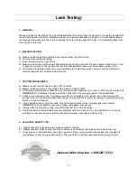 Preview for 11 page of Jackson Grills JLS700BI Owner'S Manual