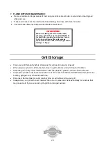 Preview for 20 page of Jackson Grills JSS850BI-LP Owner'S Manual