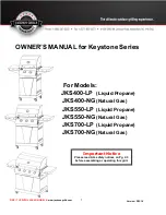 Jackson Grills Keystone Series Owner'S Manual preview