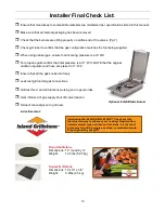 Предварительный просмотр 14 страницы Jackson Grills LS700BI-LP Owner'S Manual