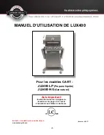 Предварительный просмотр 25 страницы Jackson Grills LUX400 Owner'S Manual