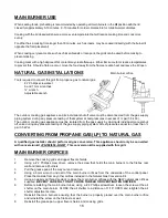 Preview for 16 page of Jackson Grills Premier JPG700 series Owner'S Manual