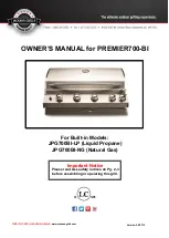 Jackson Grills PREMIER700-BI Owner'S Manual preview