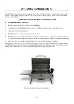 Предварительный просмотр 11 страницы Jackson Grills Versa 100 Owner'S Manual