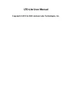 Preview for 2 page of Jackson Labs LTE-Lite User Manual