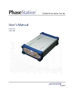 Jackson Labs PHASE STATION 53100A User Manual preview