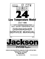 Jackson MSC 24 Service Manual preview