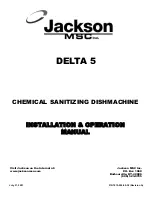 Jackson MSC DELTA 5 Installation & Operation Manual preview