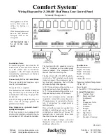 Предварительный просмотр 1 страницы Jackson Systems Comfort System Z-300-HP Wiring Diagram