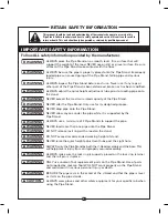 Preview for 3 page of Jackson 436DL Operating, Safety And Parts Manual