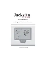 Jackson Comfort System T-32-P Installation Manual preview