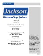 Preview for 5 page of Jackson RackStar Series Installation, Operation & Service Manual