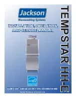 Jackson TEMPSTAR HH S Installation, Operation And Service Manual preview