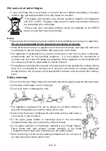 Предварительный просмотр 6 страницы Jacky's JR BW1770 User Manual