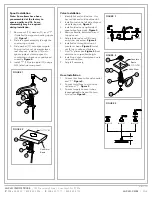 Preview for 3 page of JACLO Astor Widespread Faucet Installation Instructions