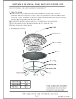 Предварительный просмотр 2 страницы Jaclyn Smith 820-026338-822 Owner'S Manual