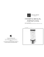 Jaclyn Smith KENSINGTON SOLAR HURRICANE LANTERN Owner'S Manual preview