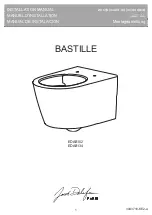 Jacob Delafon BASTILLE EDAB102 Installation Manual preview