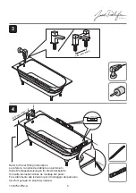 Preview for 6 page of Jacob Delafon ODEON RIVE GAUCHE E6D149-00 Installation Manual