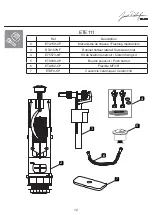 Preview for 12 page of Jacob Delafon OSCAR PACK VARIO Installation Manual