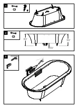 Preview for 2 page of Jacob Delafon VOLUTE CE6D038-00 Assembly Instructions