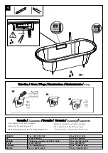 Preview for 4 page of Jacob Delafon VOLUTE CE6D038-00 Assembly Instructions