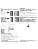 Preview for 5 page of Jacob Jensen Doorbell II User Manual