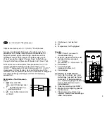 Preview for 3 page of Jacob Jensen Multi Sensor User Manual