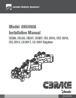 Preview for 1 page of Jacobs CBRAKE 490 Installation Manual