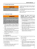 Предварительный просмотр 21 страницы Jacobsen 4WD Parts & Maintenance Manual