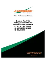 Jacobsen 62287 Service Manual предпросмотр