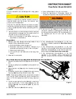 Jacobsen 62818 Instruction Sheet предпросмотр