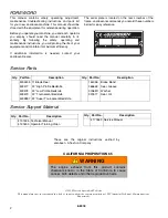 Предварительный просмотр 2 страницы Jacobsen 63286G01 Technical Manual