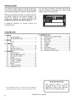 Предварительный просмотр 2 страницы Jacobsen 67043 Safety & Operation Manual